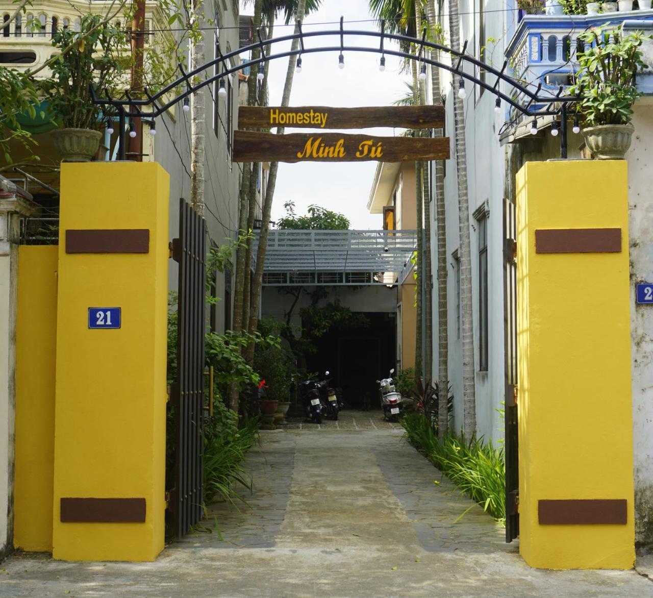 Minh Tú Homestay Hue Exterior foto